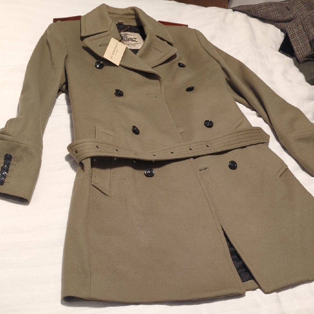 Burberry Men's Wool Coat (New With Tags)